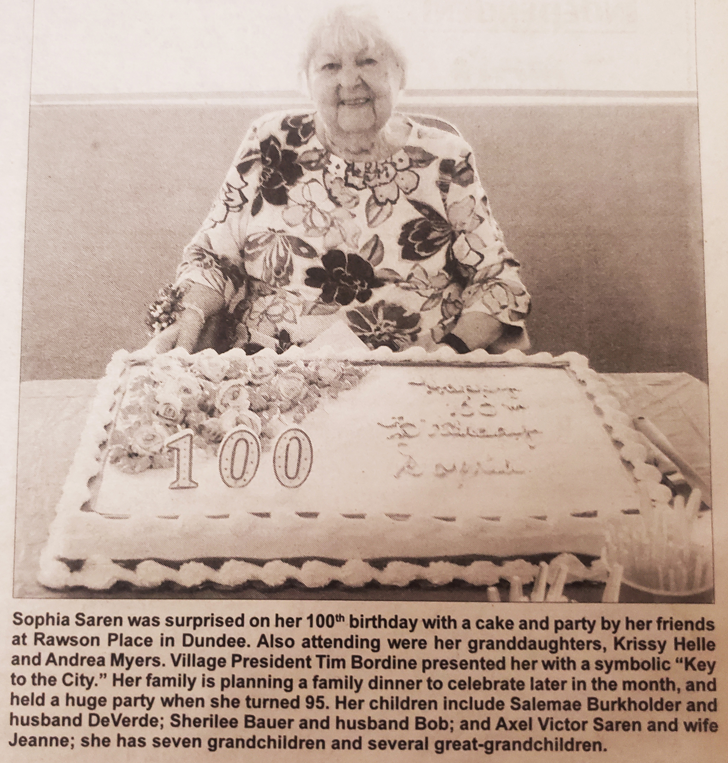100 years old